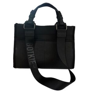 Botkier Bedford Bite Size Structured Leather Tote Black.